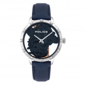 Часовник Police PL16041MS.03 woman watch - Silver (Blue / Blue) часовник,часовници,police,pl16041ms.03,woman,watch,silver,(blue,blue)