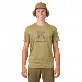 тениска,мъжки,тениски,hannah,miko,short,sleeve,t,shirt,green,(khaki,anthracite)