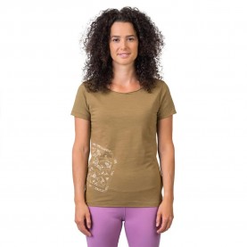 тениска,дамски,тениски,hannah,zoey,ii,short,sleeve,t,shirt,brown,(dull,gold)