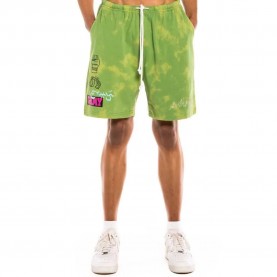 къси,панталони,мъжки,панталони,grimey,day,dreamer,bleached,sweat,shorts,bleached,green,(green)