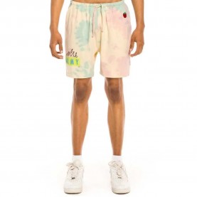 къси,панталони,мъжки,панталони,grimey,trespass,tie&dye,sweat,shorts,yellow