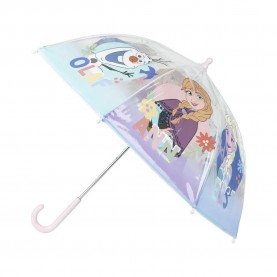 Чадър Disney Frozen 45cm umbrella - Clear (Blue) чадър,чадъри,disney,frozen,45cm,umbrella,clear,(blue)