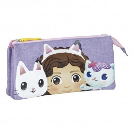 канцеларски,принадлежности,cerdá,gabby´s,dollhouse,pencil,case,multicolor,(lilac)