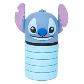 канцеларски,принадлежности,cerdá,stitch,3d,pencil,case,blue,(blue)