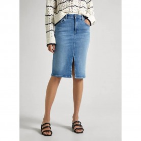 пола,дамски,поли,и,рокли,pepe,jeans,midi,hw,midi,skirt,blue