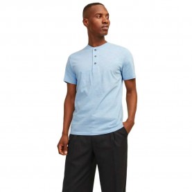 тениска,мъжки,тениски,jack,&,jones,blunixs,henley,short,sleeve,t,shirt,blue,(cerulean)