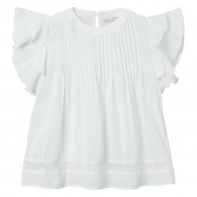 детски,ризи,детски,облекла,за,момичета,детски,блузи,name,it,faride,short,sleeve,blouse,white,(bright,white)