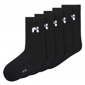 чорапи,детски,чорапи,name,it,laris,socks,5,pairs,black,(black,black)