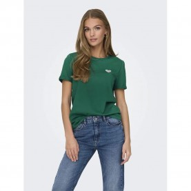 тениска,дамски,тениски,only,kita,logo,short,sleeve,t,shirt,green,(aventurine,print,silver,glitter,heart)