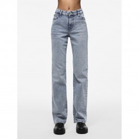 дънки,дамски,панталони,pieces,kelly,straight,fit,lb302,mid,waist,jeans