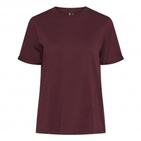 тениска,дамски,тениски,pieces,ria,fold,up,solid,short,sleeve,t,shirt,red,(tawny,port)