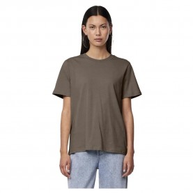 тениска,дамски,тениски,pieces,ria,o,neck,short,sleeve,t,shirt,morel,(brown)