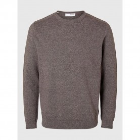 блуза,мъжки,пуловери,selected,berg,sweater,morel,detail,twist,(grey)