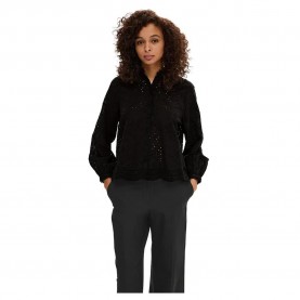 риза,с,дълъг,ръкав,дамски,ризи,selected,tatiana,long,sleeve,shirt,black,(black)