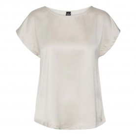 дамски,блузи,дамски,ризи,vero,moda,merle,mix,short,sleeve,blouse,grey,(silver,lining)