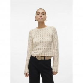 блуза,дамски,пуловери,дамски,плетени,дрехи,vero,moda,new,fabienne,sweater,beige,(birch)