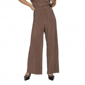 панталони,мъжки,панталони,дамски,панталони,vila,plisa,loose,fit,high,waist,pants,brown,(fossil)