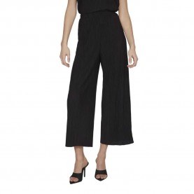 Панталони Vila Plisa Culotte high waist pants - Black (Black Beauty) панталони,дамски,панталони,vila,plisa,culotte,high,waist,pants,black,(black,beauty)