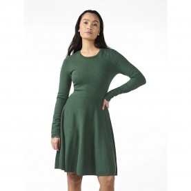 рокля,дамски,поли,и,рокли,yas,becco,long,sleeve,dress,green