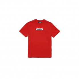 детска,тениска,детски,тениски,dsquared2,kids,relax,short,sleeve,t,shirt,red,(bright,red)