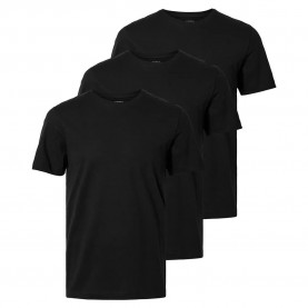 тениска,мъжки,тениски,selected,cormac,short,sleeve,t,shirt,3,units,black,(black)