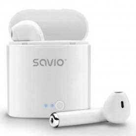 слушалки,слушалки,savio,tws,01,wireless,earphones,white,(white)