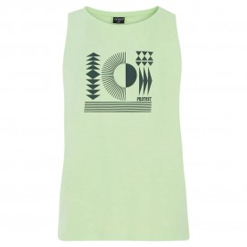 Тениска Protest Evan sleeveless T-shirt - Match Green тениска,дамски,тениски,protest,evan,sleeveless,t,shirt,match,green