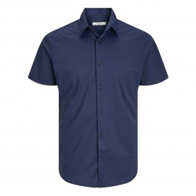 риза,с,къс,ръкав,мъжки,ризи,jack,&,jones,blactive,short,sleeve,shirt,blue