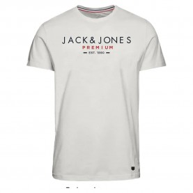 тениска,мъжки,тениски,jack,&,jones,club,short,sleeve,t,shirt,cloud,dancer,(white)