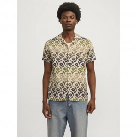 риза,с,къс,ръкав,мъжки,ризи,jack,&,jones,flores,short,sleeve,shirt,cub,aop,comfort,fit,(yellow)