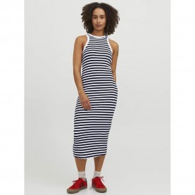 рокля,дамски,поли,и,рокли,jack,&,jones,forest,jjxx,long,dress,multicolor,(bright,white,stripes,black)
