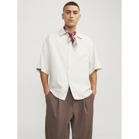 риза,с,къс,ръкав,мъжки,ризи,jack,&,jones,john,short,sleeve,shirt,beige
