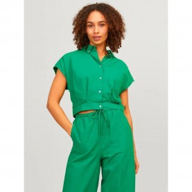 риза,с,къс,ръкав,дамски,блузи,дамски,ризи,jack,&,jones,penny,jjxx,short,sleeve,shirt,green,(medium,green)