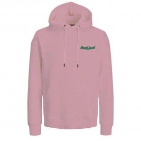 суичър,мъжки,пуловери,jack,&,jones,poppin,hoodie,pink,nectar,(pink)
