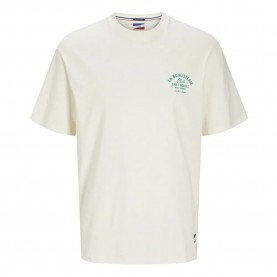 тениска,мъжки,тениски,jack,&,jones,sebastian,short,sleeve,t,shirt,white,(papyrus,print,la,boulisterie,club)