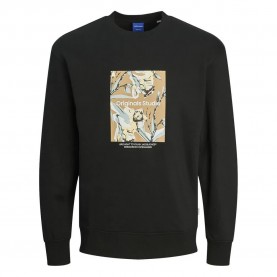 блуза,мъжки,пуловери,jack,&,jones,sequoia,sweatshirt,black,(black)