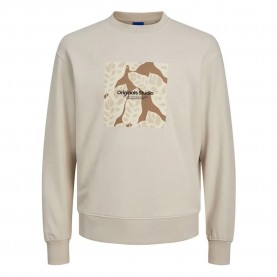 блуза,мъжки,пуловери,jack,&,jones,sequoia,sweatshirt,moonbeam,(beige)