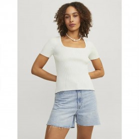 тениска,дамски,тениски,jack,&,jones,sky,jjxx,short,sleeve,t,shirt,beige,(cloud,dancer)