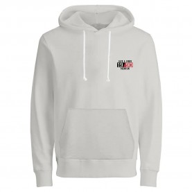 суичър,мъжки,пуловери,jack,&,jones,space,hoodie,white,(cloud,dancer)