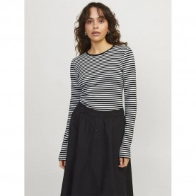 тениска,дамски,тениски,jack,&,jones,stella,jjxx,long,sleeve,t,shirt,vanilla,ice,stripes,black,(blue)