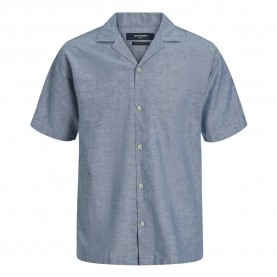 риза,с,къс,ръкав,мъжки,ризи,jack,&,jones,summer,resort,short,sleeve,shirt,faded,denim,(blue)