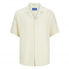 риза,с,къс,ръкав,мъжки,ризи,jack,&,jones,taormina,short,sleeve,shirt,beige,(buttercream)