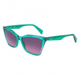 слънчеви,очила,слънчеви,очила,liu·jo,796s,sunglasses,green,fuchsia,(green)