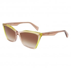 слънчеви,очила,слънчеви,очила,liu·jo,796s,sunglasses,nude,lime,(beige)