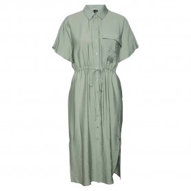 рокля,дамски,поли,и,рокли,vero,moda,iris,short,sleeve,midi,dress,hedge,green,(green)