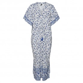 рокля,дамски,поли,и,рокли,vero,moda,milan,short,sleeve,long,dress,multicolor