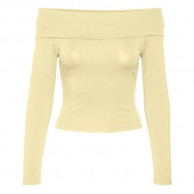 тениска,дамски,тениски,vero,moda,theodosia,long,sleeve,t,shirt,flan,(beige)