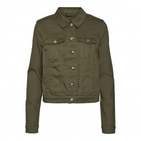 яке,дамски,якета,и,палта,vero,moda,wild,soya,denim,jacket,kalamata,(green)