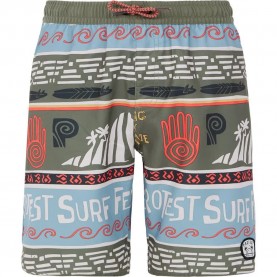 бански,гащета,детски,бански,костюми,protest,cinema,swimming,shorts,artic,green,(multicolor)