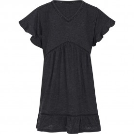 Рокля Protest Ming short sleeve midi dress - True Black рокля,дамски,поли,и,рокли,protest,ming,short,sleeve,midi,dress,true,black